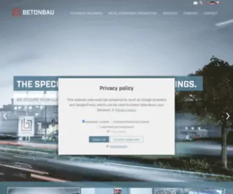 Betonbau-International.com(Betonbau International) Screenshot
