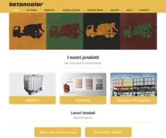 Betoncolor.it(La Betoncolor) Screenshot