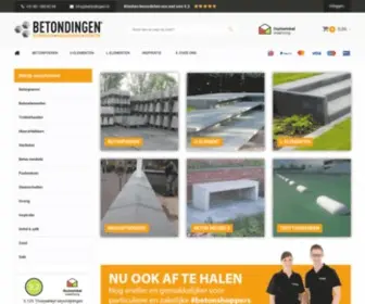 Betondingen.nl(Prefab beton voor uw gemak) Screenshot