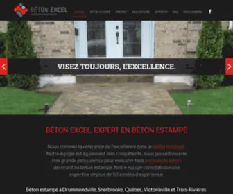 Betonexcel.com(Béton estampé Excel) Screenshot