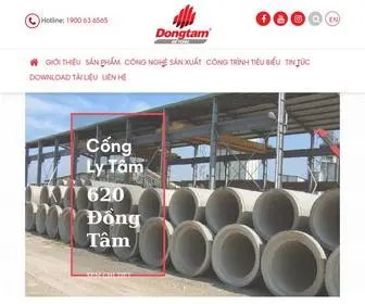 Betongdongtam.com(BÊ) Screenshot