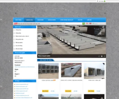 Betongtaman.com(Công ty CP xây dựng TÂM AN chuyên cung cấp các sản phẩm) Screenshot