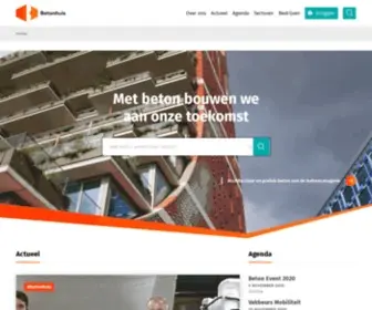 Betonhuis.nl(Home) Screenshot