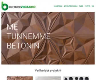 Betoniviidakko.fi(Me tunnemme betonin) Screenshot