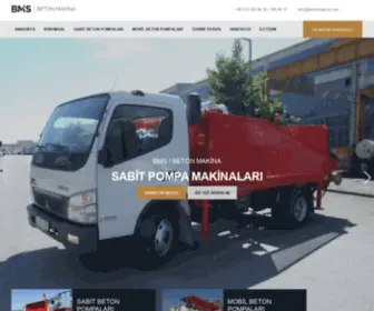 Betonmakina.com(Beton Makina) Screenshot