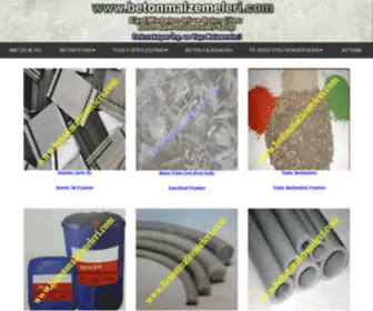 Betonmalzemeleri.com(Katkı) Screenshot