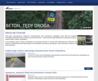 Betonowki.pl(Drogi Betonowe) Screenshot