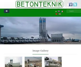 Betonteknik.com(Beton Santralleri) Screenshot