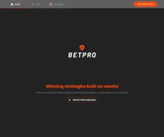 Betpro.co Screenshot