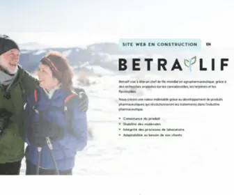 Betralif.com(Cannabis pharmaceutique) Screenshot