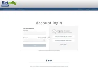 Betrallypartners.com(Affiliate Program) Screenshot