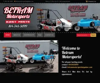 Betrammotorsports.com(Betram Motorsports) Screenshot