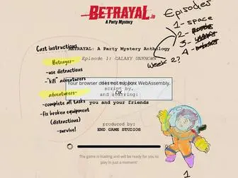 Betrayal.io(Play Online) Screenshot