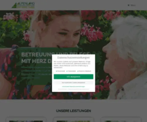 Betreuung-UND-Pflege.de(Und Altenheime) Screenshot