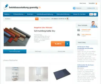 Betriebsausstattung-Guenstig.de(Floordirekt) Screenshot