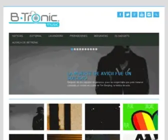 Betronicmusic.com(La Referencia de Musica Electronica en Mexico) Screenshot