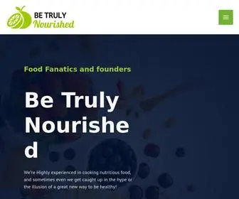 Betrulynourished.com(Be Truly Nourished) Screenshot