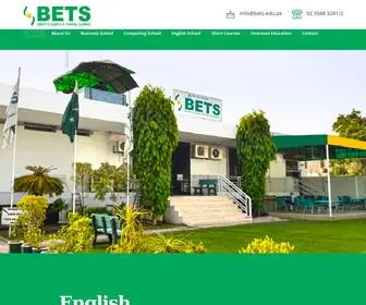 Bets.edu.pk(Bets) Screenshot