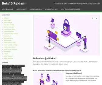 Bets10Reklam.com Screenshot