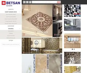 Betsanseramik.com Screenshot