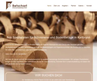 Betschart-Kaltbrunn.ch(Ihre Schreinerei in Kaltbrunn. Rufen Sie uns an) Screenshot