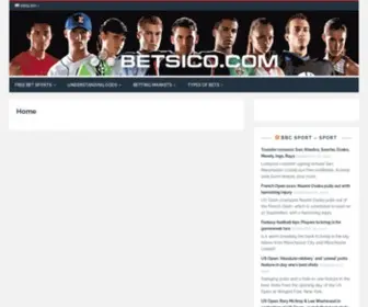 Betsico.com(All about winning) Screenshot