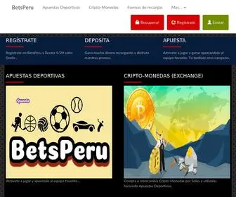 Betsperu.com(Apuesta total) Screenshot