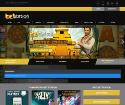 Betstation.it Screenshot