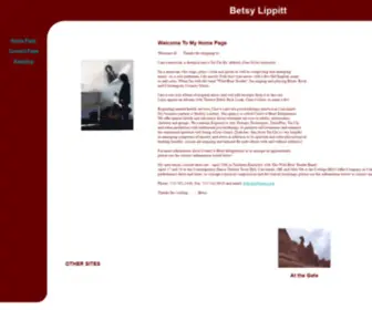 Betsylippitt.com Screenshot