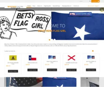 Betsyrossflaggirl.com Screenshot