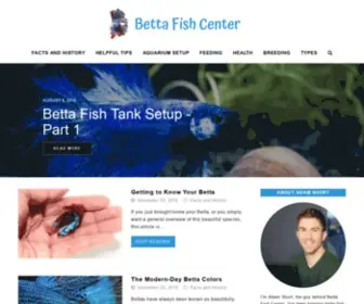 Bettafishcenter.com(Betta Fish Center) Screenshot