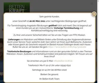 Betten-Kraft.de(Betten Kraft) Screenshot