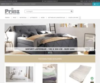 Betten-Prinz.de(Betten Prinz) Screenshot