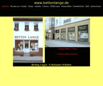 Bettenlange.de(Bettenlange) Screenshot