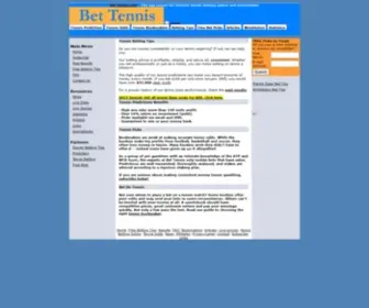 Bettennis.com Screenshot