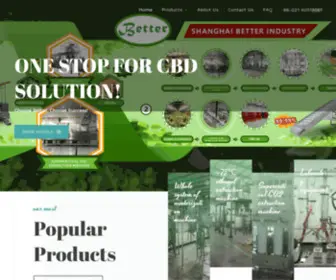 Better-CO2Extractor.com(Better-industry) Screenshot