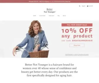 Better-Notyounger.com(Hair products) Screenshot