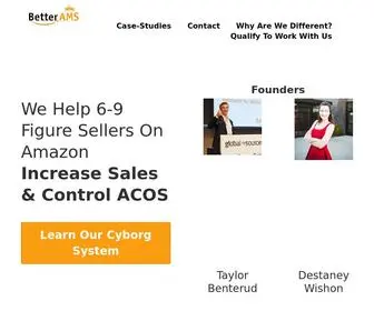 Betterams.com(Amazon Advertising) Screenshot