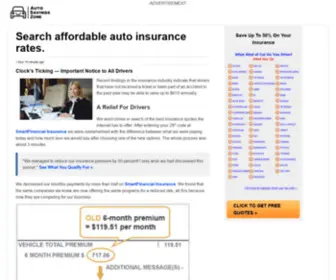 Betterautoins.com(Auto Insurance) Screenshot