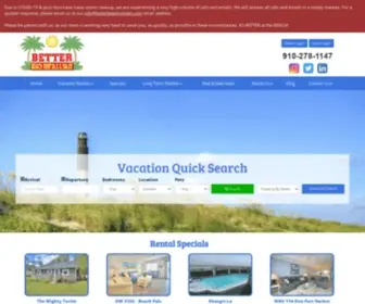 Betterbeachrentals.com(Better Beach Rentals) Screenshot