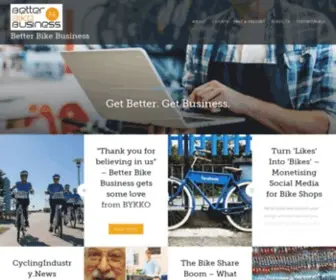 Betterbikebusiness.com(Get Better) Screenshot