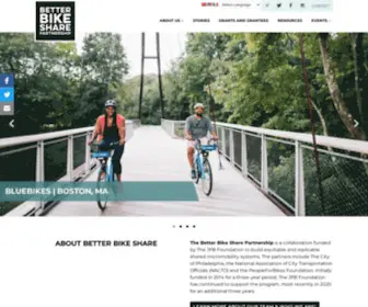 Betterbikeshare.org(The Better Bike Share Partnership) Screenshot