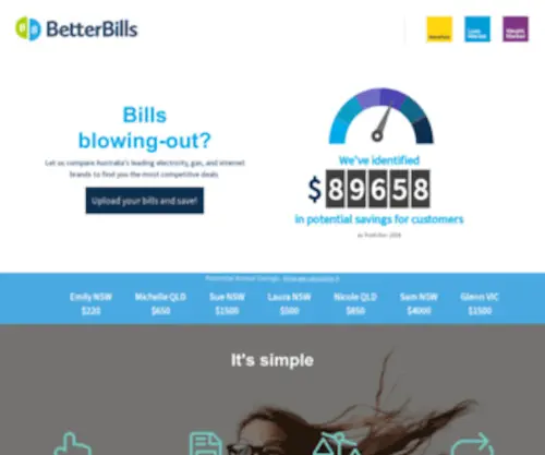 Betterbills.com(Compare Health Insurance) Screenshot