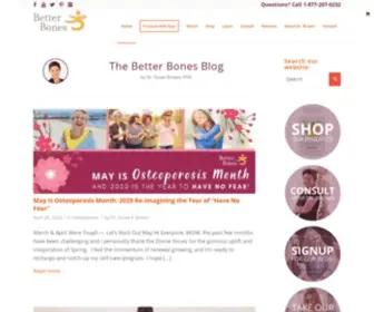 Betterbones.com(Better Bones) Screenshot