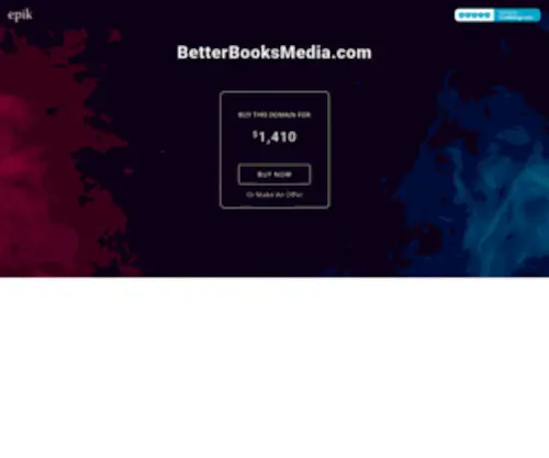 Betterbooksmedia.com(Domain name) Screenshot