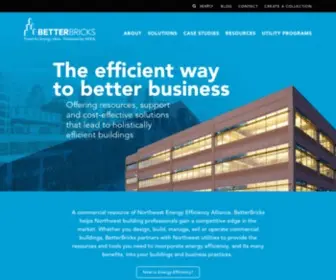 Betterbricks.com(Commercial Resource For Energy Efficiency) Screenshot