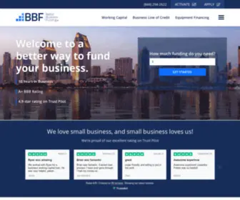 Betterbusinessfunding.net(Business Loans Made Fast And Easy) Screenshot