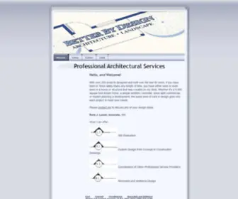 Betterbydesignarchitecture.com(Better By Design) Screenshot