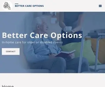 Bettercareoptions.net.au(Better Care Options) Screenshot