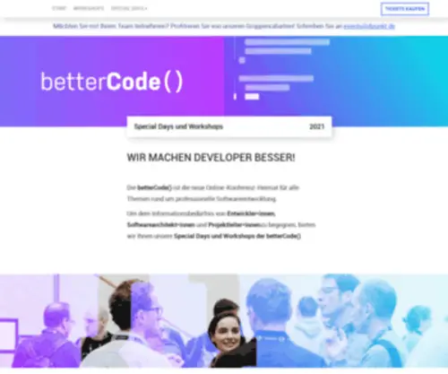 Bettercode.eu(Die Entwickler) Screenshot